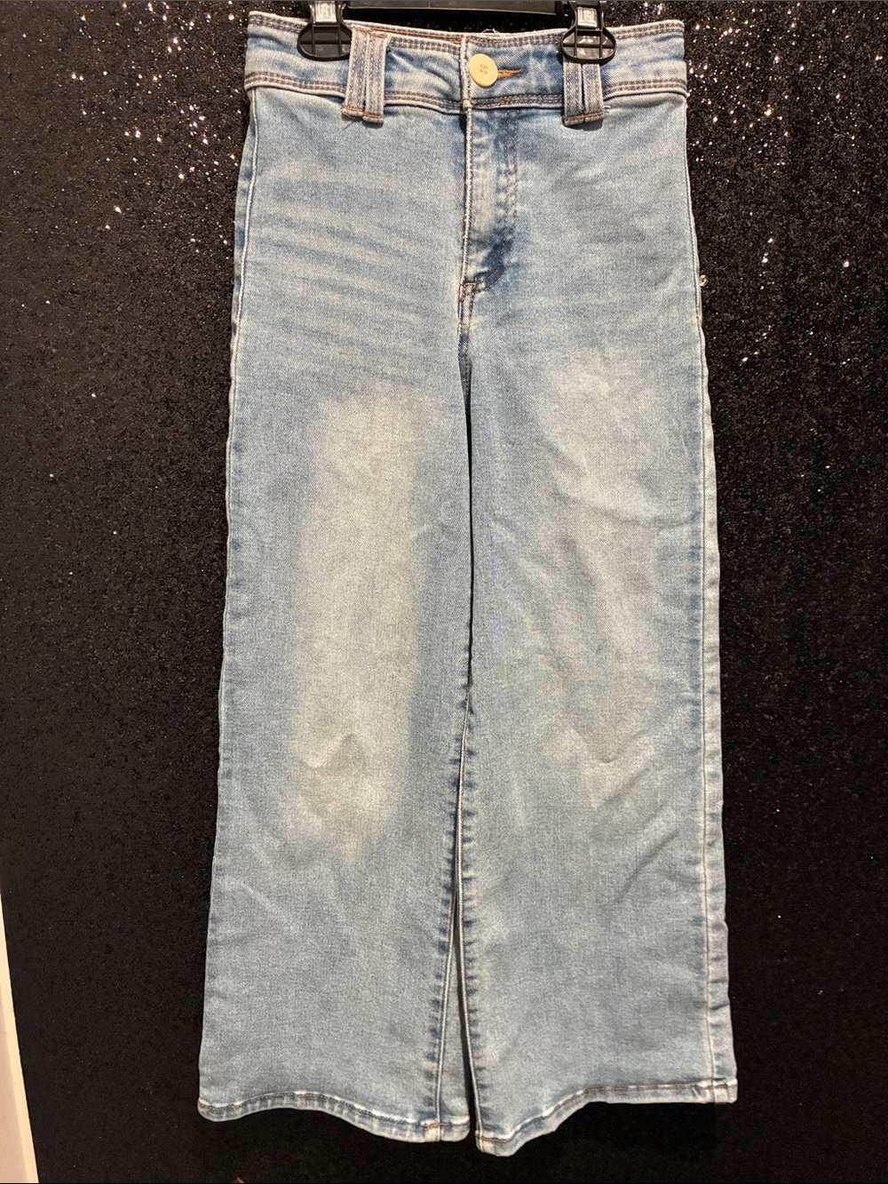 Jessica Simpson Light Blue Kids Wide Leg Jeans